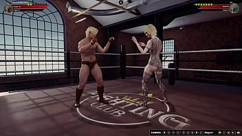 Johnny walker vs iris nf3d mma mixed combat maledom