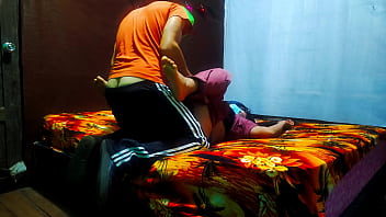 My stepfather paces around the house until nightfall so he can spend the night in my apartment he starts fucking me