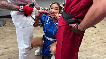 Fucking nicole doshi in a bodega bts fucking and blowjob with haley spade and cliff jensen