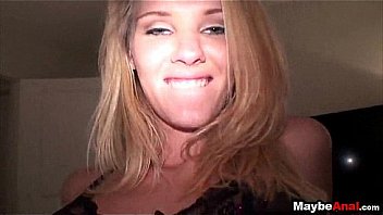 Whore gets asshole opened up on sextape alli may 1