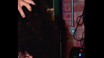 I gag hard on it sloppy deepthroat by brunette latina with natural tits