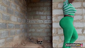 She shows off her mess