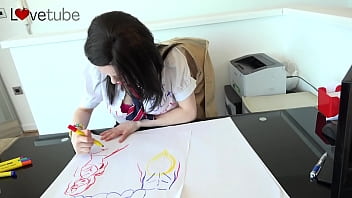 British teen draws nudes