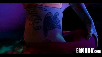 Tattooed goth babe 423