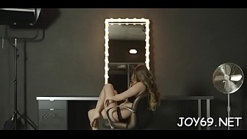 Luscious aleska d in sexy lingerie masturbates