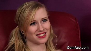 Exciting sweetie loves a face fucking and plenty of sperm on her face