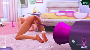 Perverted stepdaughter checks deep throat in front of the camera for her stepfather sims me hentai animation