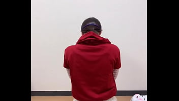 Masturbating with clothes on