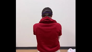 Masturbating with clothes on