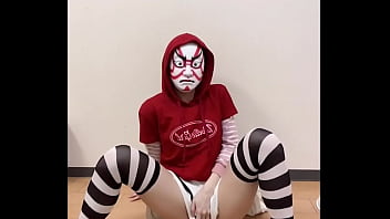 Masturbating with clothes on