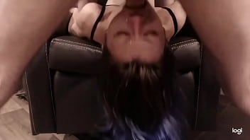 Upside down facefucked all night long