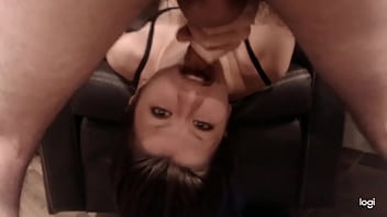 Upside down facefucked all night long