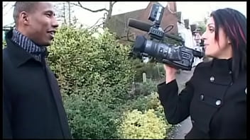 Big boobed teen aaliyah takes on two black dicks for a couple cumshots