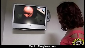 White slut huge cock gloryhole 13