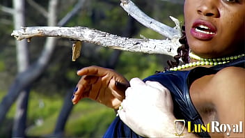 Totally addicted to big white cock