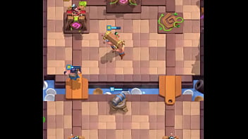 Me follo a rival que no con golem me gano el malo partida épica de clash royale
