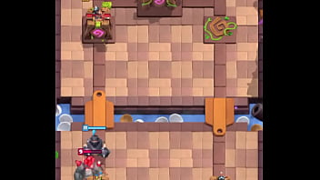 Me follo a rival que no con golem me gano el malo partida épica de clash royale