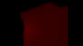 Silhouette jerk tease – watch me stroke for her