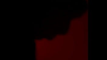 Silhouette jerk tease – watch me stroke for her