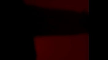 Silhouette jerk tease – watch me stroke for her