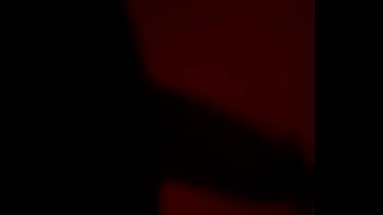 Silhouette jerk tease – watch me stroke for her