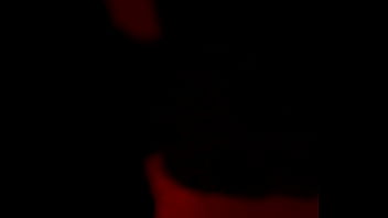 Silhouette jerk tease – watch me stroke for her