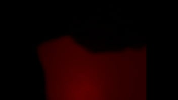 Silhouette jerk tease – watch me stroke for her