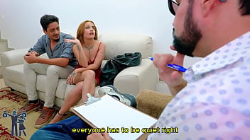 Fucking with two big dicks without a condom taking cum up the ass