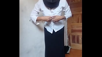 Mitha waria indo masturbate and cum