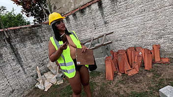 Nicoly gozei pra caralho na obra pra deixar os peões loucos