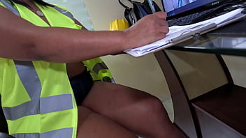 Nicoly gozei pra caralho na obra pra deixar os peões loucos