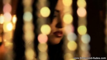 Beautiful babe stares us down