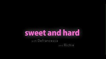 Young gal is excited by large one eyed monster