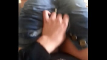 Horny in hotel touching sexy solo