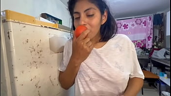 18 year old mexican stepdaughter strips naked and masturbates for the first time