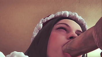 Resident evil jill & claire have some fun with bad santa