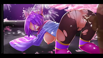 Dándole en 4 a la tetona de mitsu sf girls