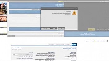 Big round silicone tits and grey cotton panties on bating camgirl