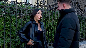 Flirtacious waitress lia lin enjoys first date fucking with her customer gp3199