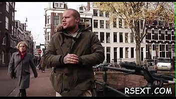 Slutty stud explores amsterdam