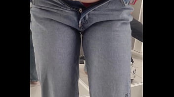 After shoping and some new clotes she wanted to make me rimjob and prostate massage