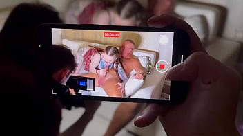 Eva gold and leo casanova behind the scenes