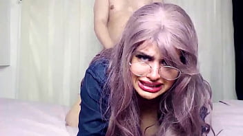 Girlfriend's virgin asshole busted open on homemade video Girlfriend's virgin asshole busted open on homemade video