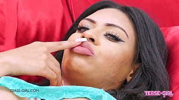 Beautiful model at audition