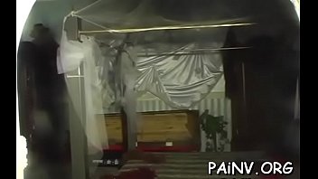 Legal age teenager restrained and t