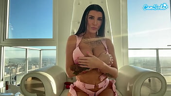 Horny huge tits milf masturbates her pussy to orgasm