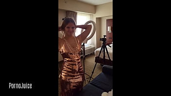 Highlights blonde flapper sucks black dick after dressing up