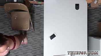 Cop tape gagged xxx upon fully liquidating undergarments items in