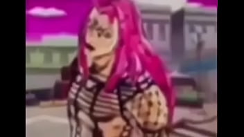 Anime girl lifts up her shirt revealing breasts