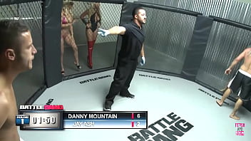 Following the conclusion of the altercation the physically attractive jazy berlin contentedly snatches the victor Following the conclusion of the altercation the physically attractive jazy berlin contentedly snatches the victor